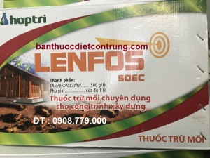 Thuốc chống mối công trình xây dựng Lenfos 50EC