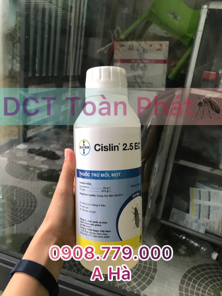 Thuốc Diệt Mối _ Mọt CISLIN 2.5EC new 2022