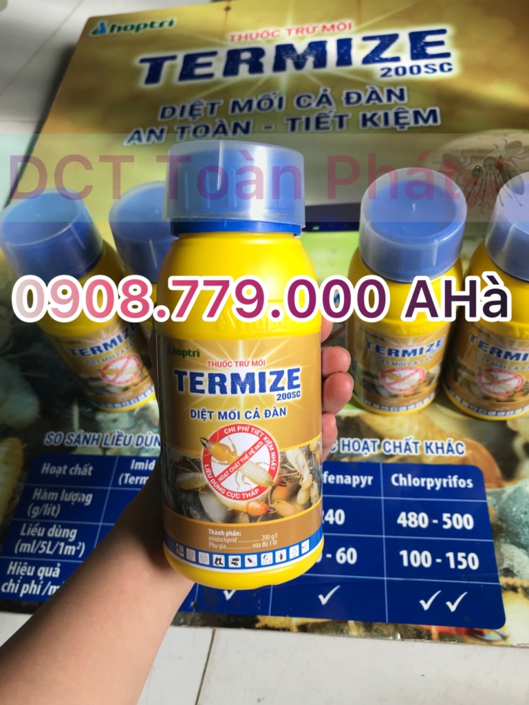 Nơi bán thuốc chống mối cho công trình xây dựng