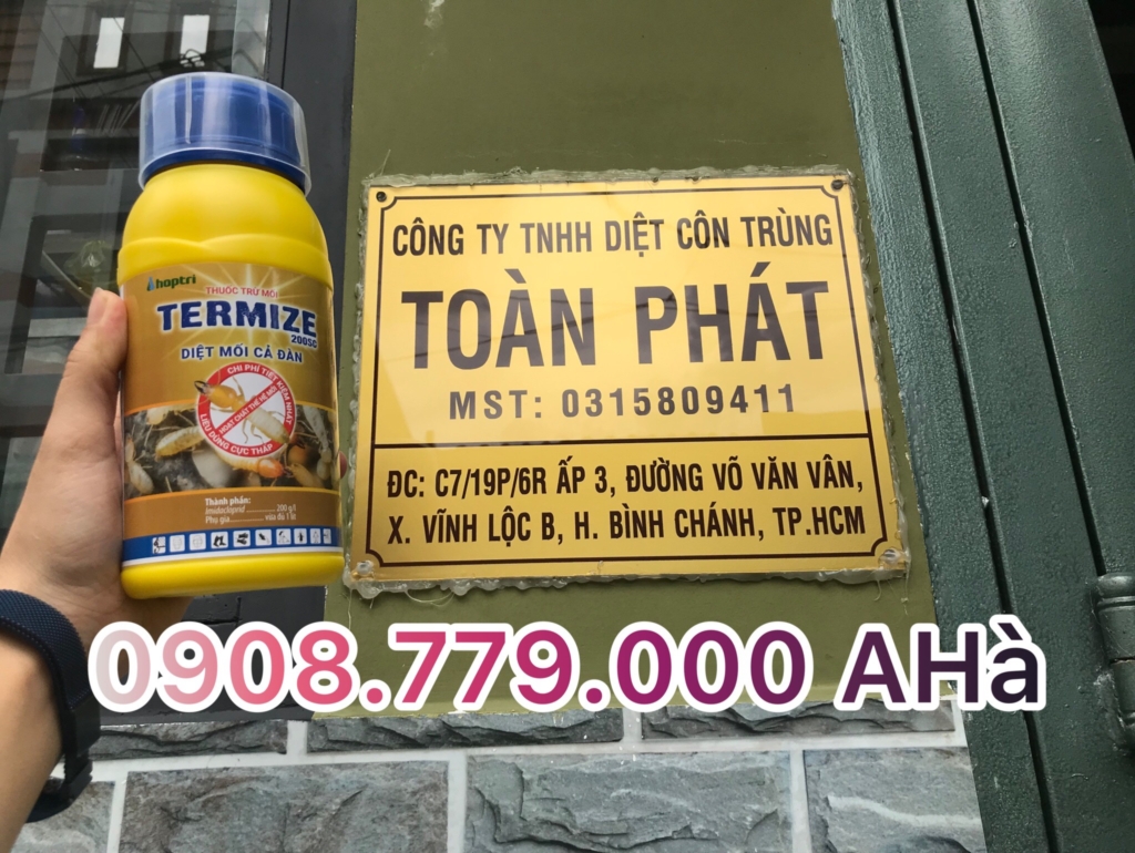 Tại Đây Có Bán Thuốc Diệt Mối- Phòng Chống Mối TERMIZE 200SC