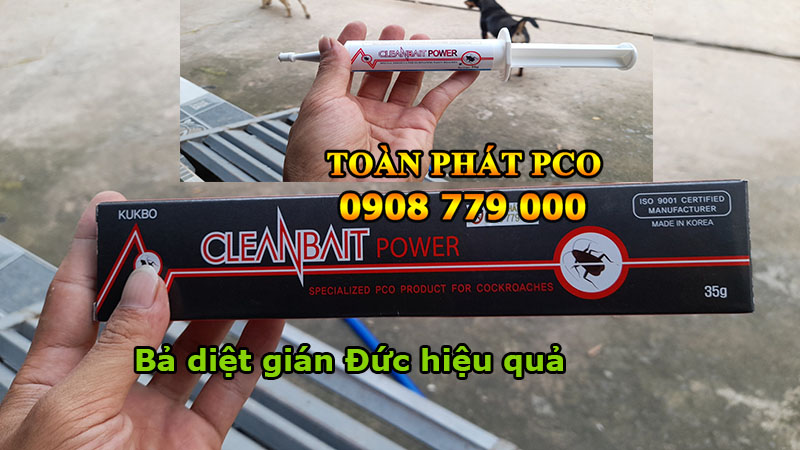 Bả diệt gián Đức CLEANBAIT POWER 35gr